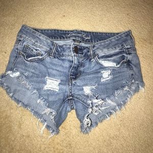 American Eagle Distressed Shorts